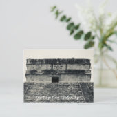 aWorld2Celebrate: Grüße von Chichén Itzá! Pos Postkarte (Stehend Vorderseite)