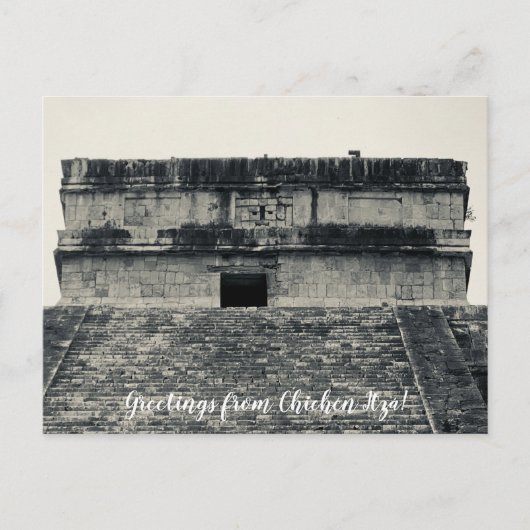 aWorld2Celebrate: Grüße von Chichén Itzá! Pos Postkarte (Vorderseite)