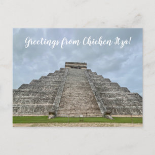 aWorld2Celebrate: Grüße von Chichén Itzá! Postkarte