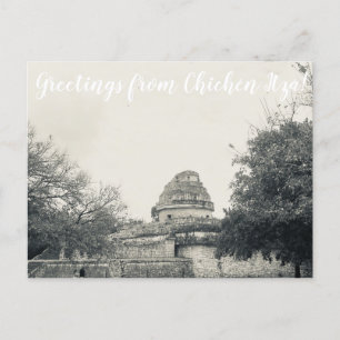 aWorld2Celebrate: Grüße von Chichén Itzá! Postkarte