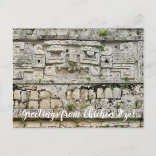 aWorld2Celebrate: Grüße von Chichén Itzá! Postkarte