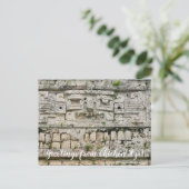 aWorld2Celebrate: Grüße von Chichén Itzá! Postkarte (Stehend Vorderseite)