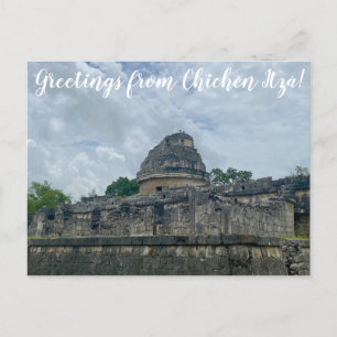 aWorld2Celebrate: Grüße von Chichén Itzá! Postkarte