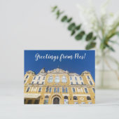 aWorld2Celebrate: Grüße von Pécs! Postkarte (Stehend Vorderseite)