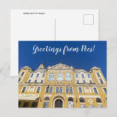 aWorld2Celebrate: Grüße von Pécs! Postkarte (Vorne/Hinten)