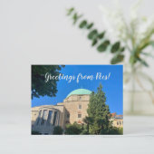 aWorld2Celebrate: Grüße von Pécs! Postkarte (Stehend Vorderseite)