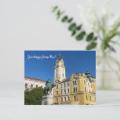 aWorld2Celebrate: Grüße von Pécs! Postkarte (Stehend Vorderseite)