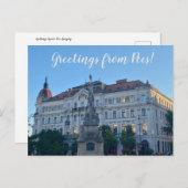 aWorld2Celebrate: Grüße von Pécs! Postkarte (Vorne/Hinten)