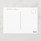 aWorld2Celebrate: Grüße von Sacramento! Postkarte (Rückseite)