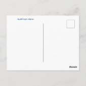 aWorld2Celebrate: Grüße von San Jose! \ Postkarte (Rückseite)