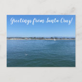 aWorld2Celebrate: Grüße von Santa Cruz! Postkarte (Vorderseite)