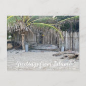 aWorld2Celebrate: Grüße von Tulum! Postkarte (Vorderseite)