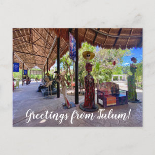 aWorld2Celebrate: Grüße von Tulum! Postkarte