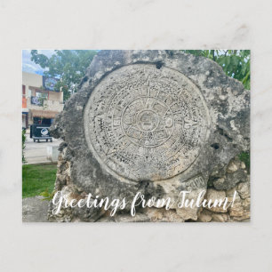 aWorld2Celebrate: Grüße von Tulum! Postkarte