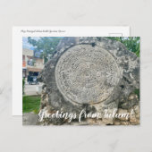 aWorld2Celebrate: Grüße von Tulum! Postkarte (Vorne/Hinten)