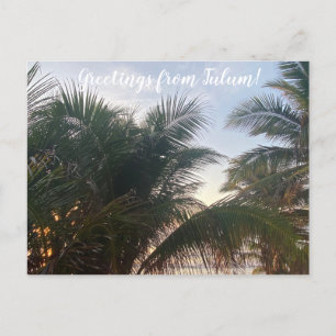 aWorld2Celebrate: Grüße von Tulum! Postkarte
