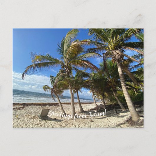 aWorld2Celebrate: Grüße von Tulum! Postkarte (Vorderseite)