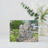 aWorld2Celebrate: Grüße von Tulum! Postkarte (Stehend Vorderseite)