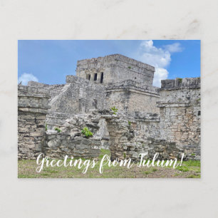 aWorld2Celebrate: Grüße von Tulum! Postkarte