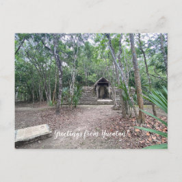 aWorld2Celebrate: Grüße von Yucatán! Postkarte