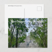 aWorld2Celebrate: Grüße von Yucatán! Postkarte (Vorne/Hinten)