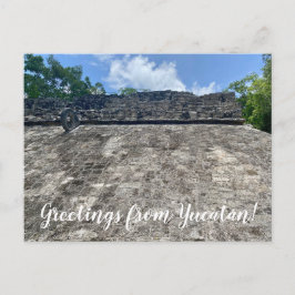 aWorld2Celebrate: Grüße von Yucatán! Postkarte