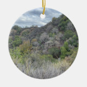 aWorld2Celebrate: Halloween Ghost Trees Keramik Ornament (Vorne)