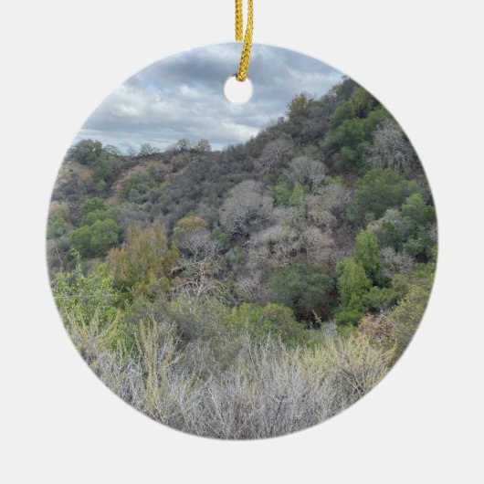 aWorld2Celebrate: Halloween Ghost Trees Keramik Ornament (Vorne)