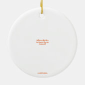 aWorld2Celebrate: Halloween Ghost Trees Keramik Ornament (Hinten)