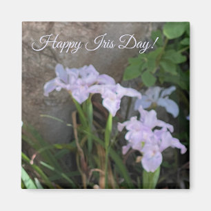 aWorld2Celebrate: Happy Iris Day! Magnet