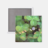 aWorld2Celebrate: Happy St. Patrick's Day! Magnet (Vorderseite/Rückseite)