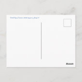 aWorld2Celebrate: Happy World Day of Snowman! Postkarte (Rückseite)