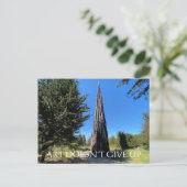 aWorld2Celebrate: KUNST GEHT NICHT AUF Postkarte (Stehend Vorderseite)