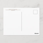 aWorld2Celebrate: KUNST GEHT NICHT AUF Postkarte (Rückseite)