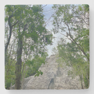 aWorld2Celebrate: Nohoch Mul Pyramid, Cobá Steinuntersetzer