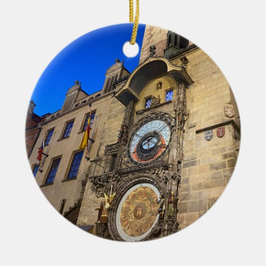 aWorld2Celebrate: Prag Keramik Ornament (Vorne)
