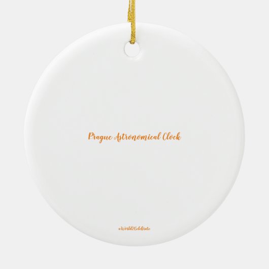 aWorld2Celebrate: Prag Keramik Ornament (Hinten)