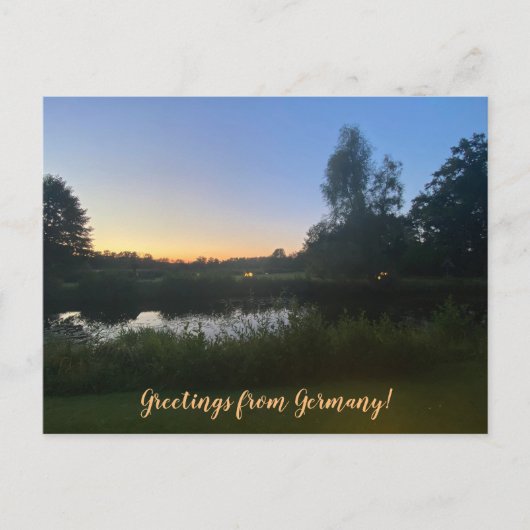 aWorld2Celebrate: Spreewald, Deutschland Postkarte (Vorderseite)