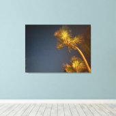 aWorld2Celebrate: Starry Palms Leinwanddruck (Insitu (Holzboden))