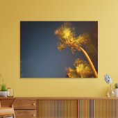 aWorld2Celebrate: Starry Palms Leinwanddruck (Insitu (Wohnzimmer))