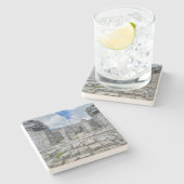 aWorld2Celebrate: The House of the Cenote, Tulum Steinuntersetzer (Seitenansicht)