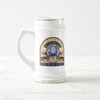 AWS Stein, 22 oz Bierglas