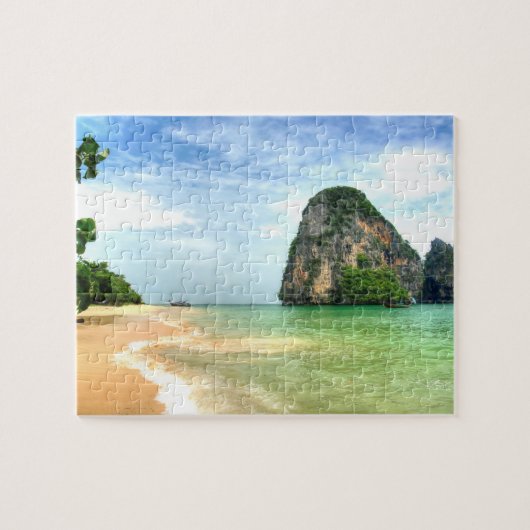 Awsome Railay Beach, Krabi Thailand Puzzle (Horizontal)