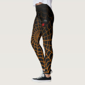 Awsome Spider and Web Fun Halloween Design Leggings (Links)