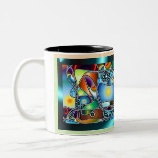 awsone vier zweifarbige tasse