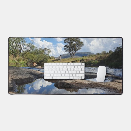 Awupdee Desk Mat - Glorious rapids Schreibtischunterlage (Tastatur & Maus)