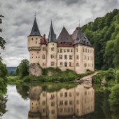 Awupdee Renaissance Dining Landschaft Schreibtischunterlage