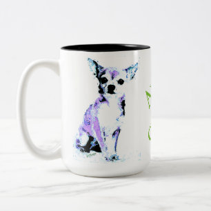 Aww Chiwawa zwei Ton-Tasse 2 Zweifarbige Tasse