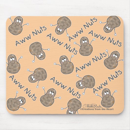 Aww Nuts Collage Mousepad (Vorne)