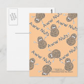 Aww Nuts Collage Postkarte (Vorne/Hinten)